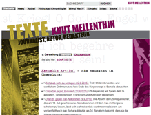 Tablet Screenshot of knutmellenthin.de